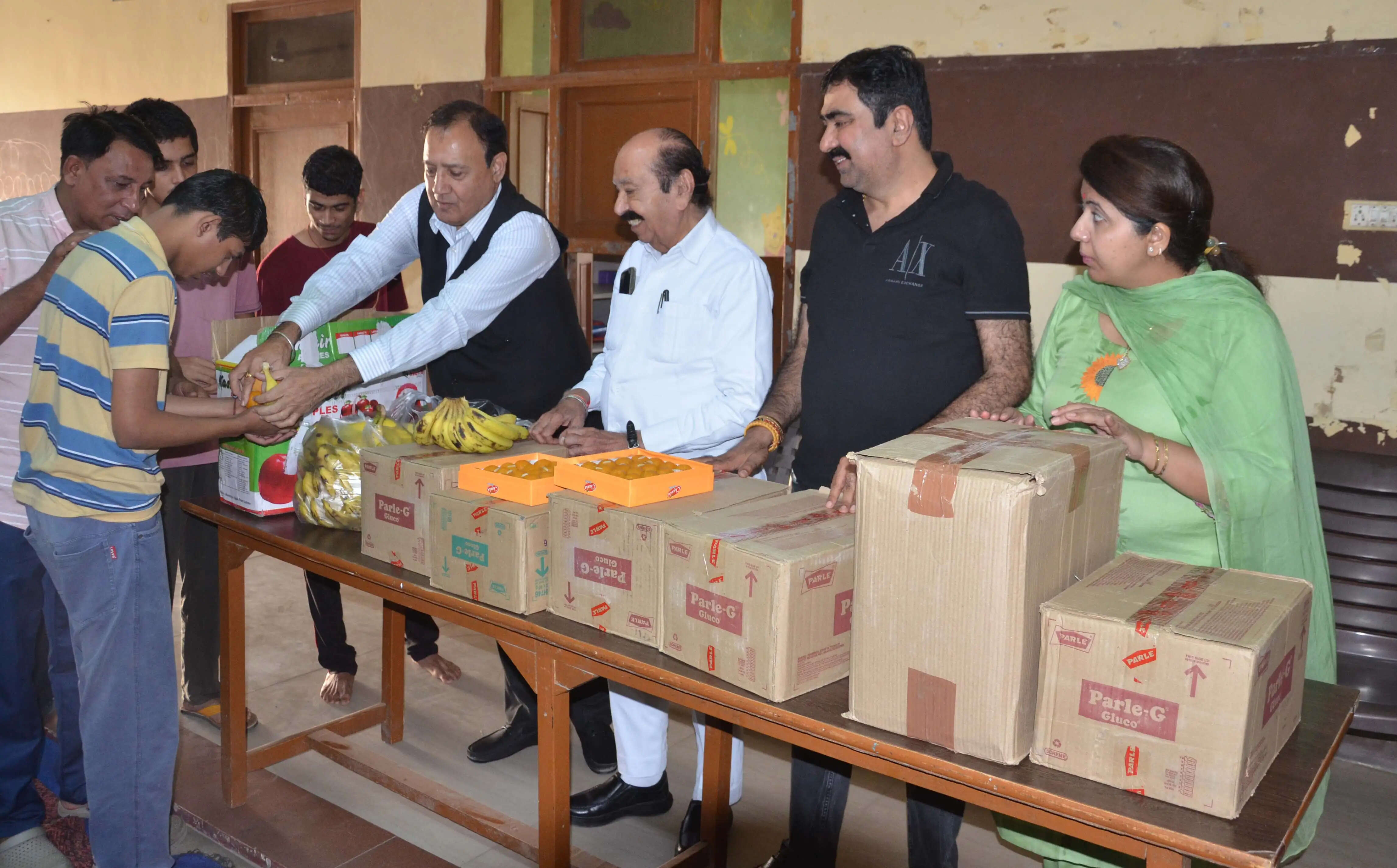 दिव्यांग बच्चों की मुस्कान के नाम किया जगदीश चोपड़ा ने अपना जन्मदिन