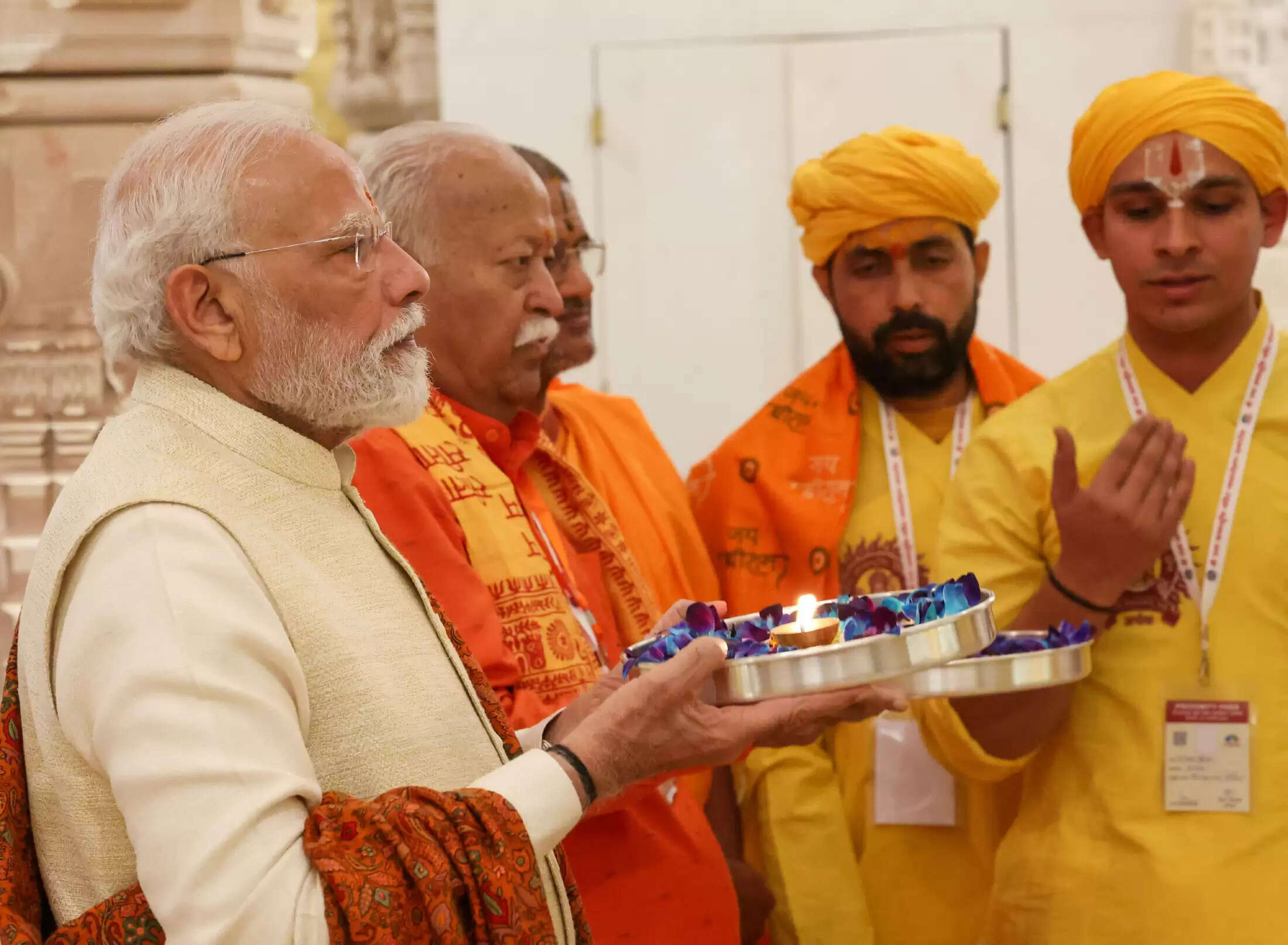 &nbsp;&nbsp;राम मंदिर पर ध्वजारोहण के साथ सदियों की वेदना आज विराम पा रही है: नरेन्द्र मोदी