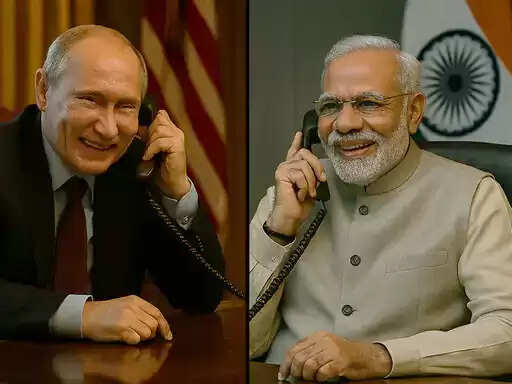 &nbsp;प्रधानमंत्री मोदी, रूसी राष्ट्रपति पुतिन ने टेलीफोन पर बात की ​​​​​​​