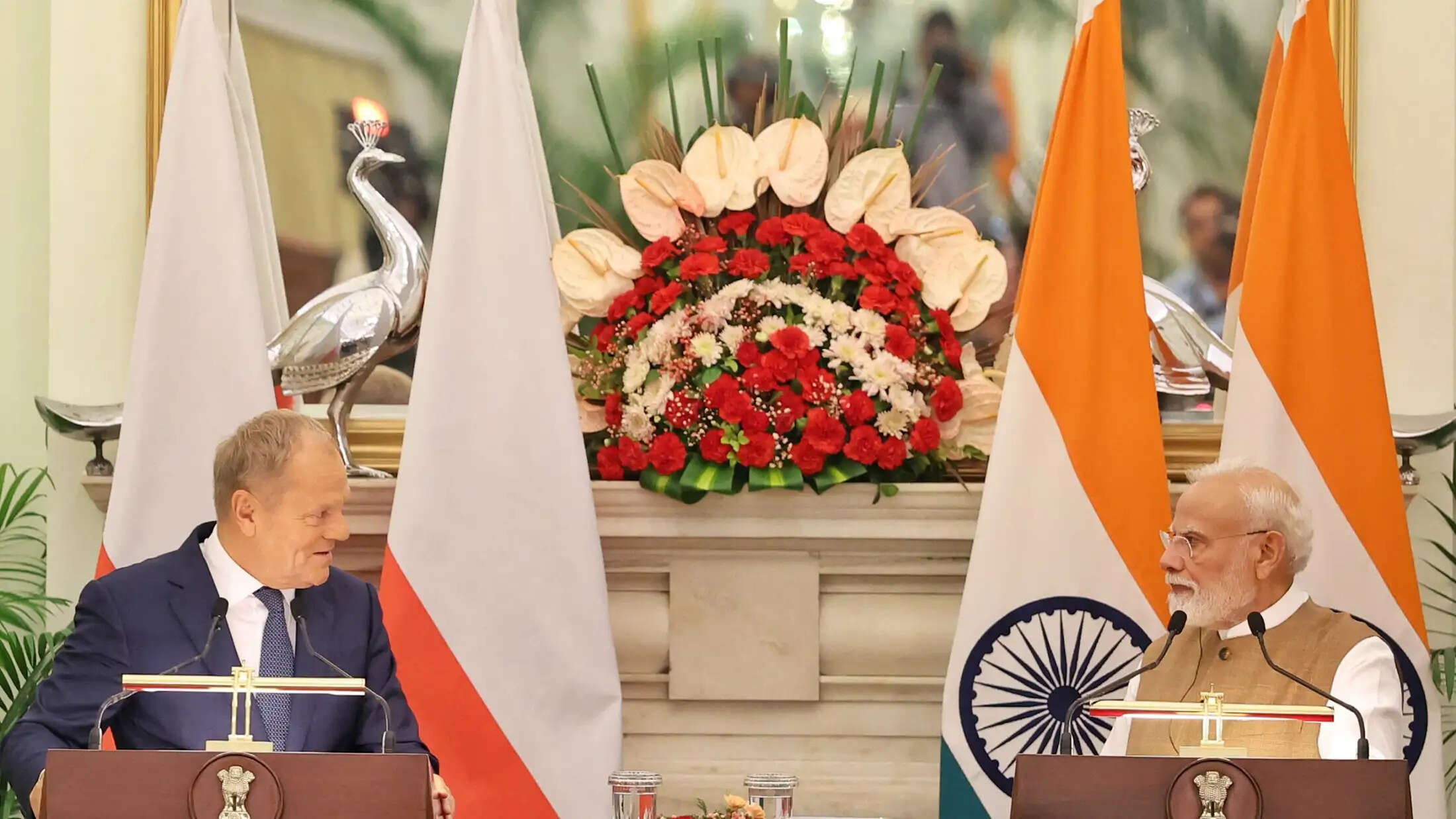 &nbsp;&nbsp;&nbsp;व्यापार दोगुना करेंगे भारत-पोलैंड, दुर्लभ खनिज व रक्षा क्षेत्र में करेंगे सहयोग