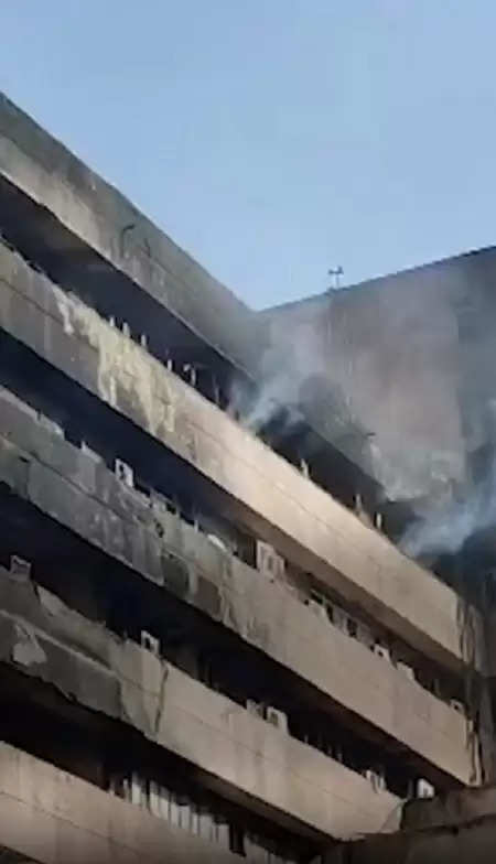 भोपाल में सतपुड़ा भवन की छठी मंजिल पर फिर भड़की आग