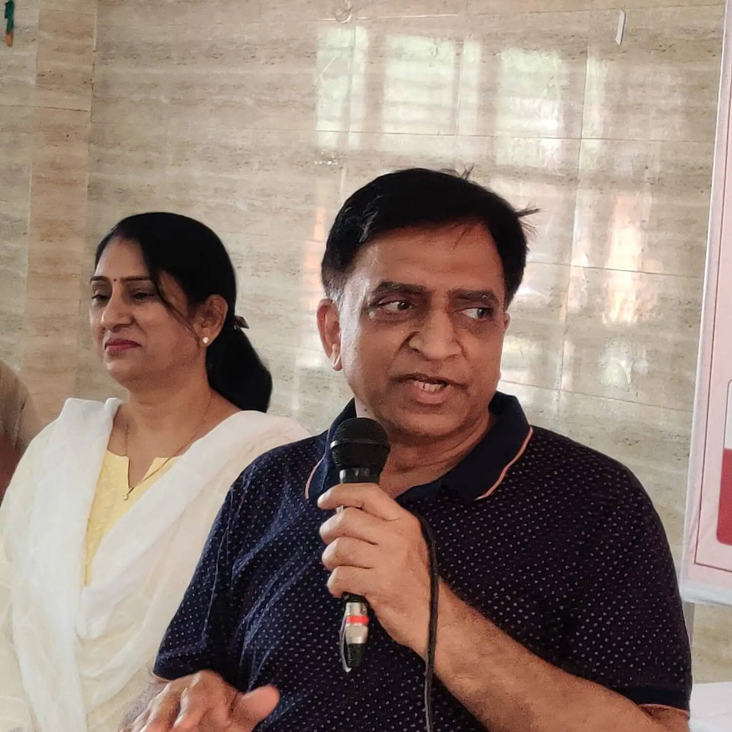 बीपीएमएस के शिविर में दिल्ली के डॉक्टरों ने की 160 मरीजों की जांच