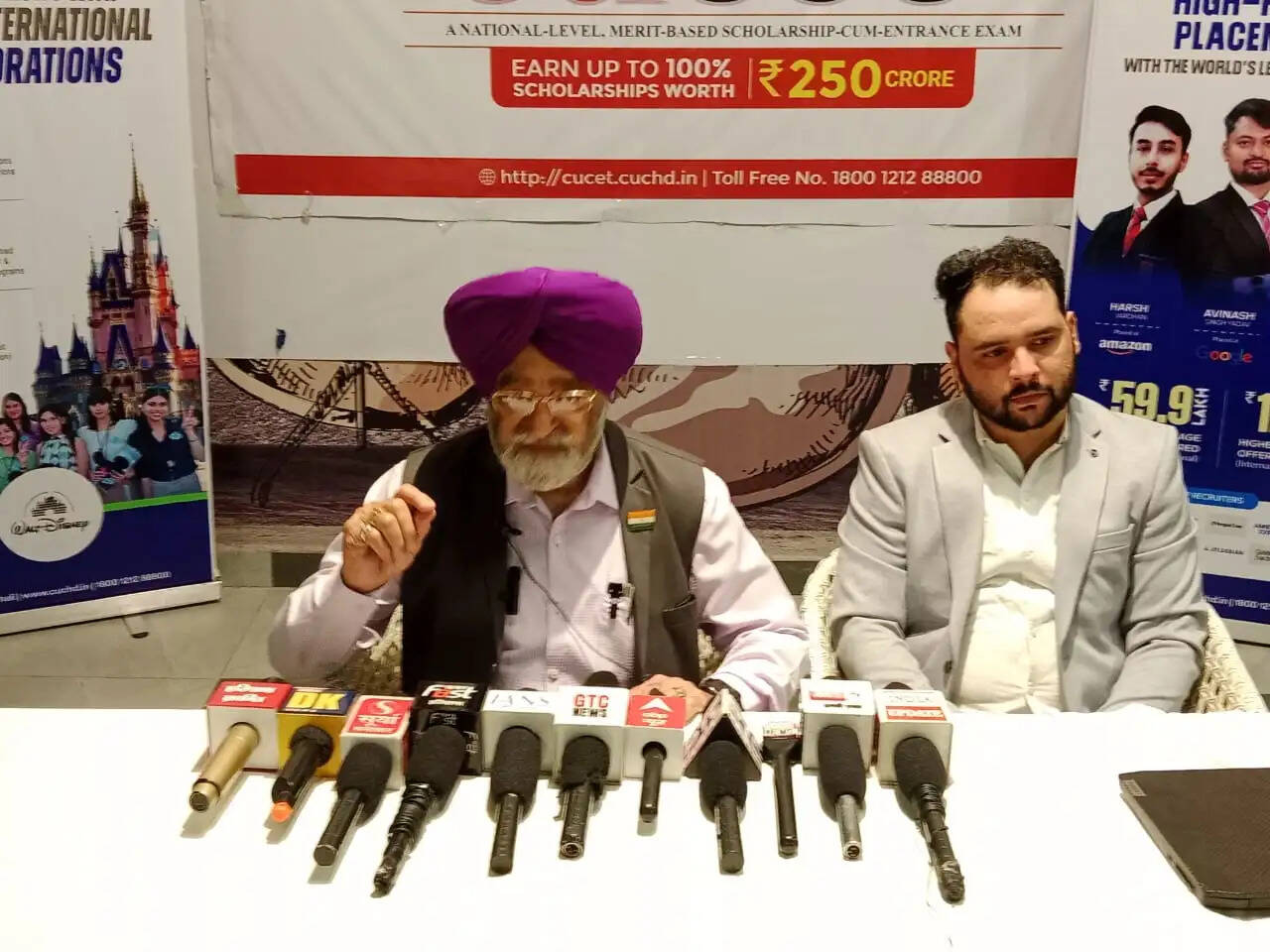 &nbsp;टॉप 300 यूनिवर्सिटियों में हुई शामिल हुई चंडीगढ़ यूनिवर्सिटी: प्रो. बावा