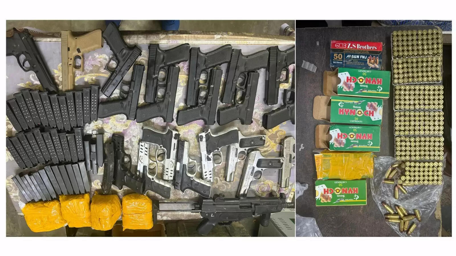 &nbsp;&nbsp;भारत-पाकिस्तान सीमा पर घुसपैठ नाकाम, हथियारों का जखीरा बरामद