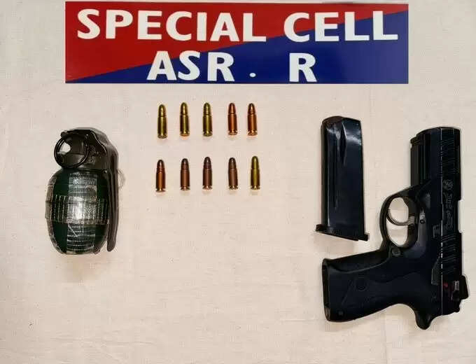 &nbsp;&nbsp;पंजाब में बब्बर खालसा का आतंकी गिरफ्तार, हैंड ग्रेनेड व पिस्तौल बरामद​​​​​​​