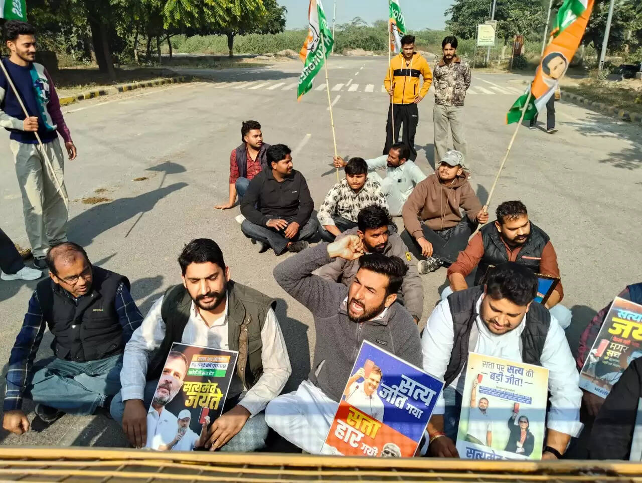 भाजपा द्वारा सोनिया गांधी व राहुल गांधी पर दर्ज झूठे केस में हुई जीत पर: