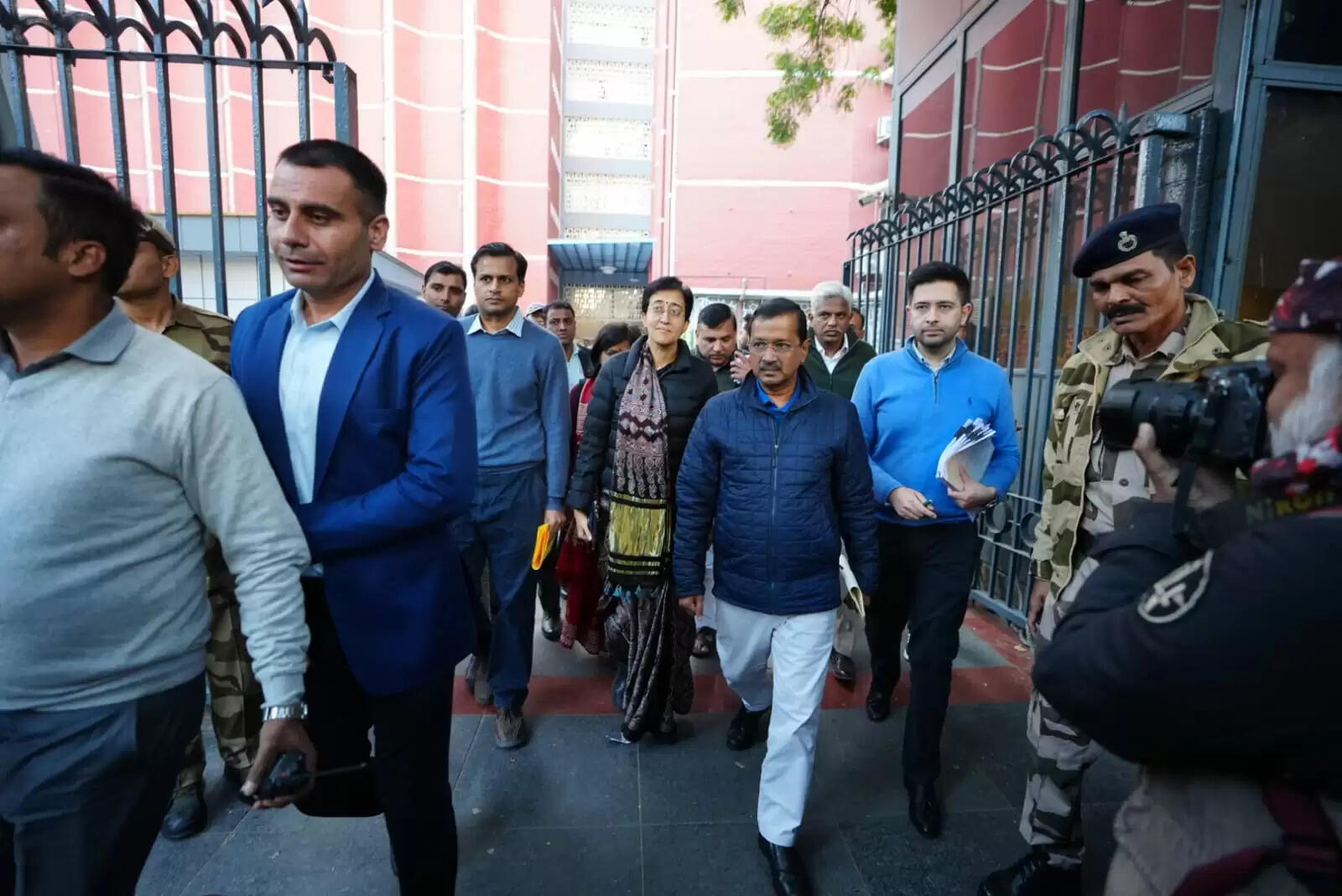 आआपा के प्रतिनिधिमंडल ने चुनाव आयोग से की मुलाकात