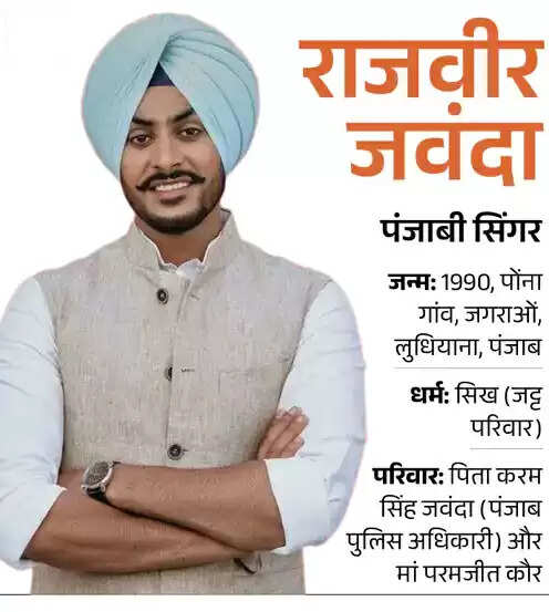 पंजाबी सिंगर राजवीर जवंदा की हालत नाजुक:हिमाचल में बाइक से गिरे, सिर-रीढ़ की हड्डी में गंभीर चोट, हार्टअटैक भी आया, वेंटिलेटर पर रखा