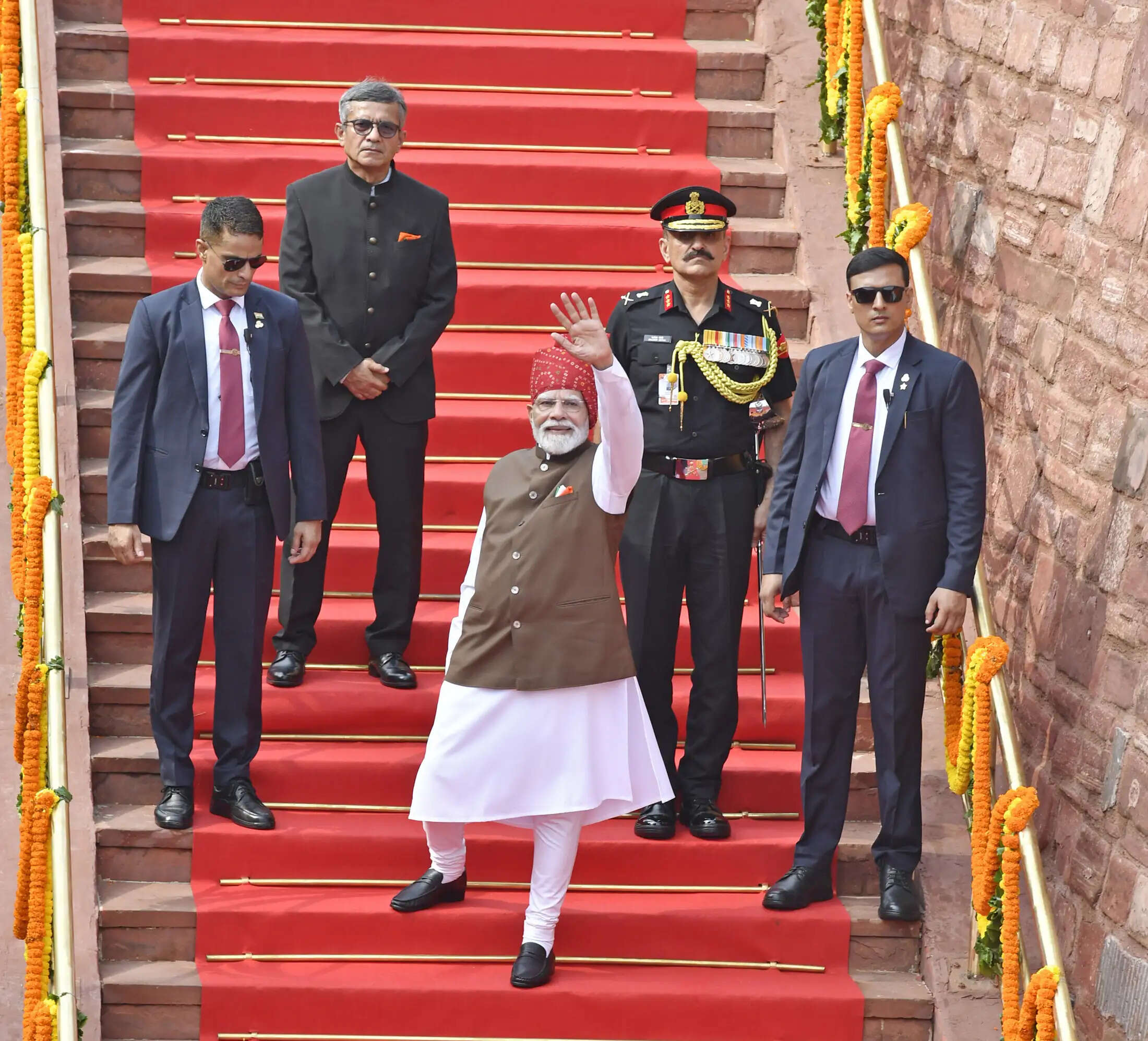  शनिवार को लाल किले