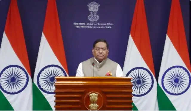 &nbsp;&nbsp;एफसीआरए भारत का आंतरिक विधायी मामला, अमेरिका में भी है इस तरह का विनियमन : विदेश मंत्रालय