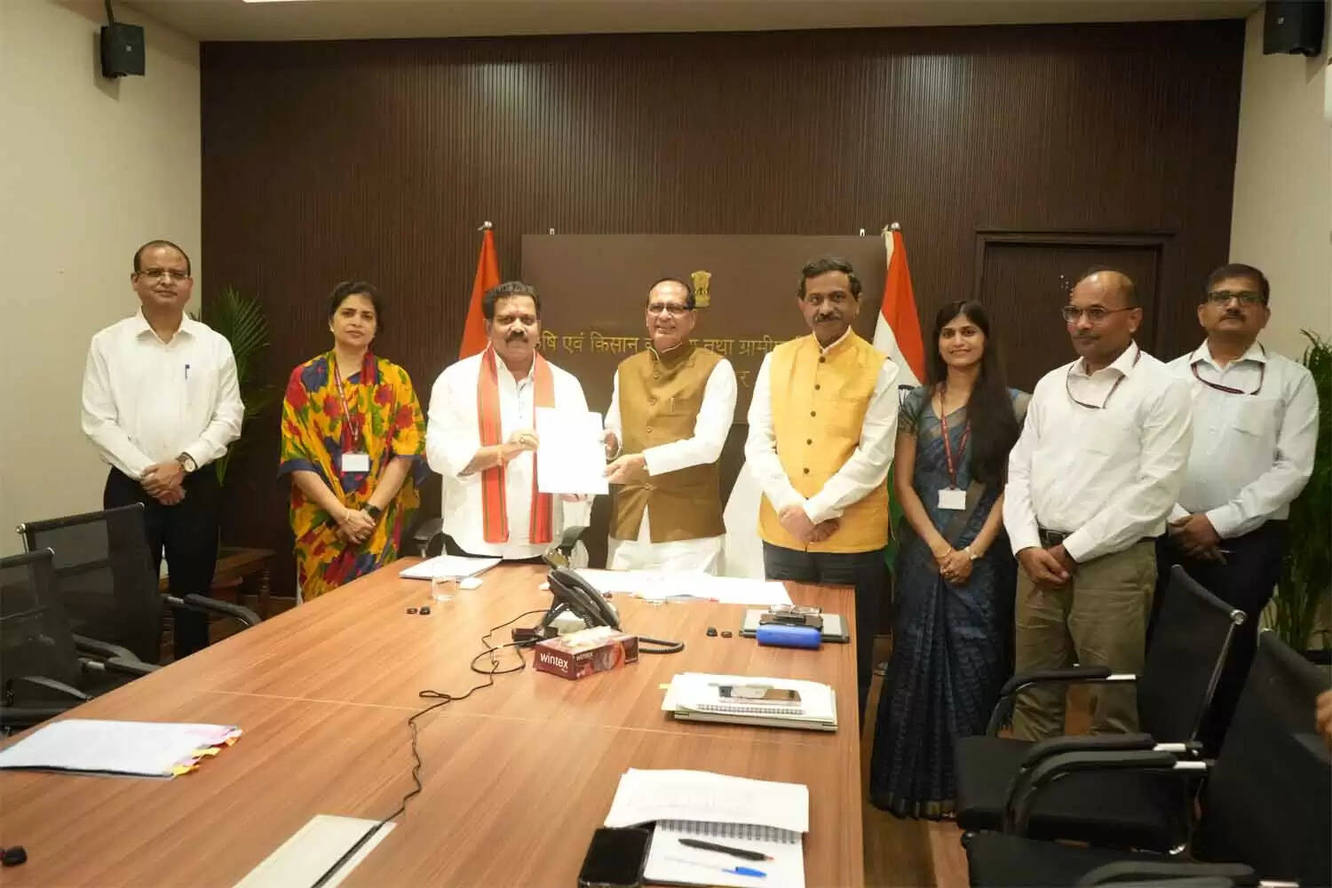 &nbsp;केंद्रीय मंत्री शिवराज सिंह चाैहान ने छत्तीसगढ़ को दी 375.71 करोड़ की स्वीकृति​​​​​​​