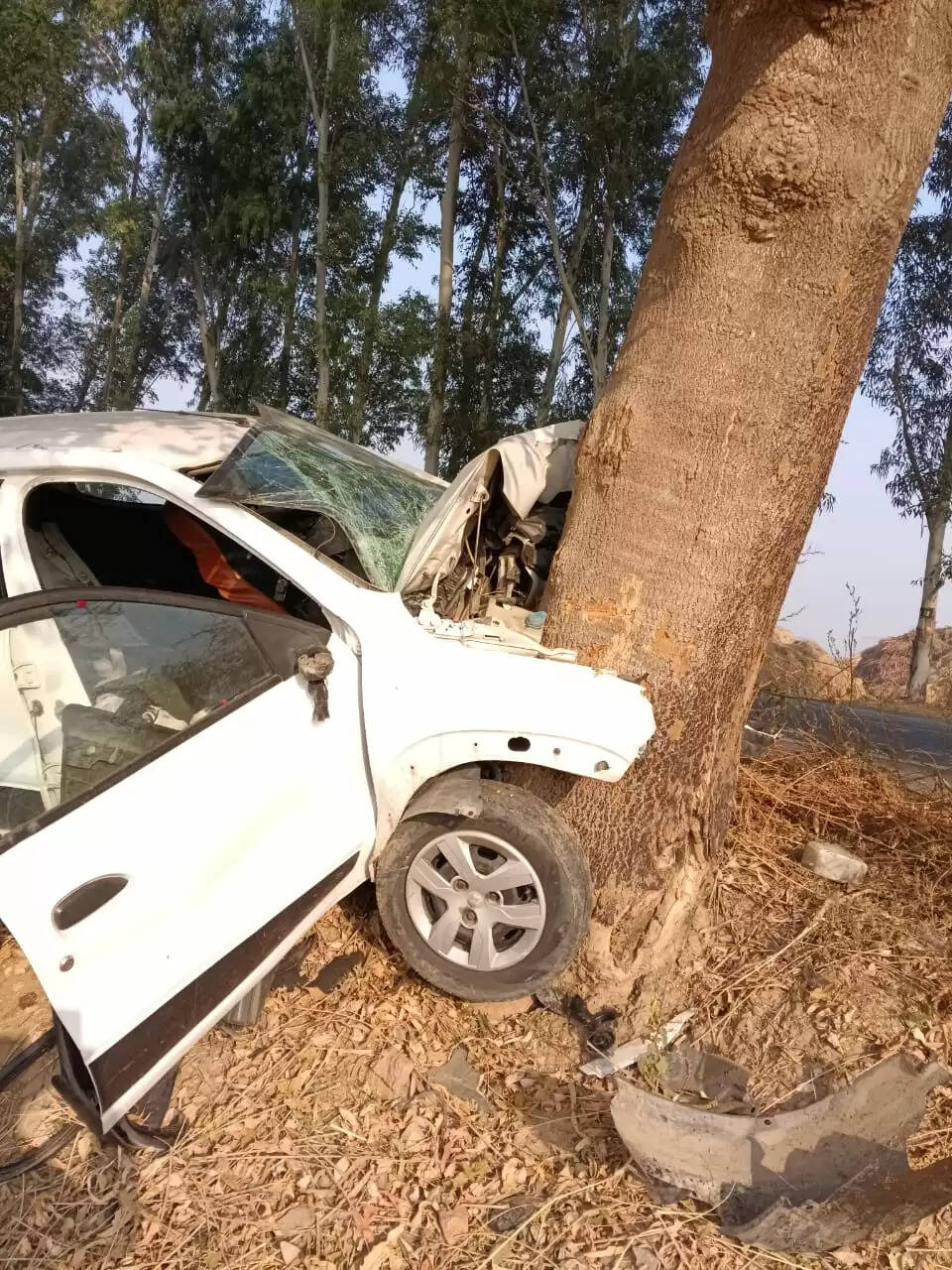   जींद के ईंटल खुर्द में भीषण सड़क हादसा: पति-पत्नी की मौत, एक साल की बच्ची सहित तीन घायल​​​​​​​