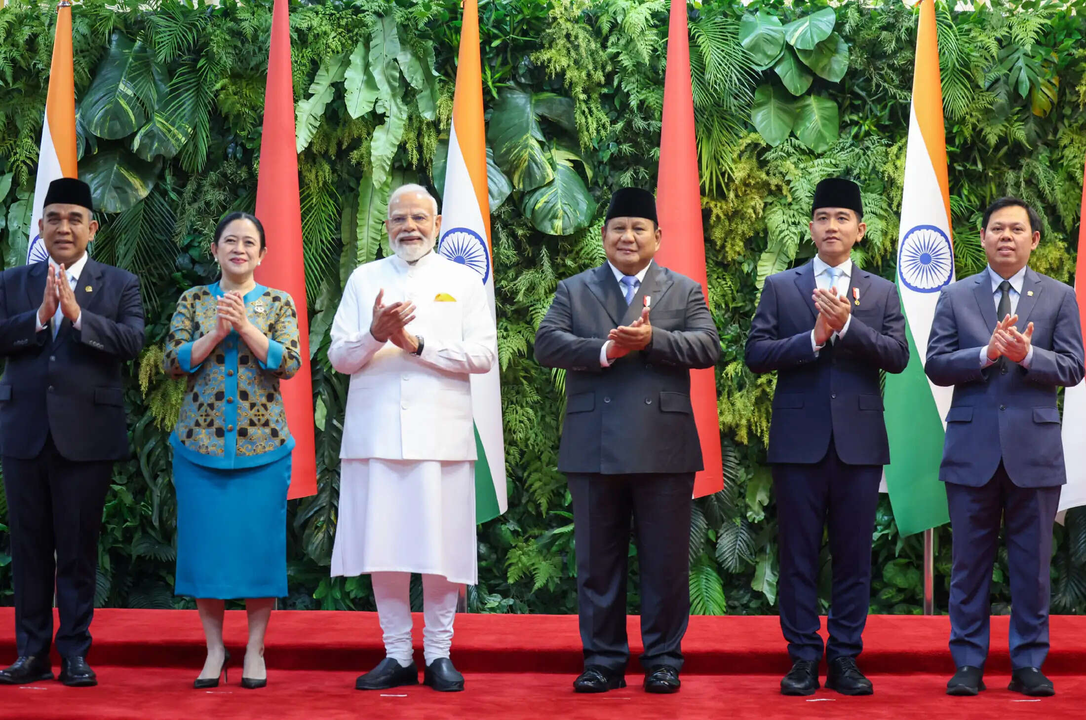 &nbsp;&nbsp;भारत-इंडोनेशिया के बीच रक्षा, ब्रह्मोस, अंतरिक्ष और डिजिटल सहयोग समेत 14 समझौते, कई नई पहल की घोषणा