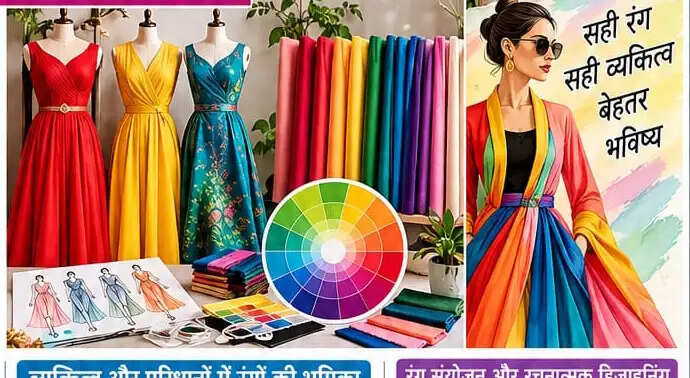 फैशन में रंगों का मनोविज्ञान : व्यक्तित्व, भावनाओं और उपभोक्ता व्यवहार को प्रभावित करते हैं रंग