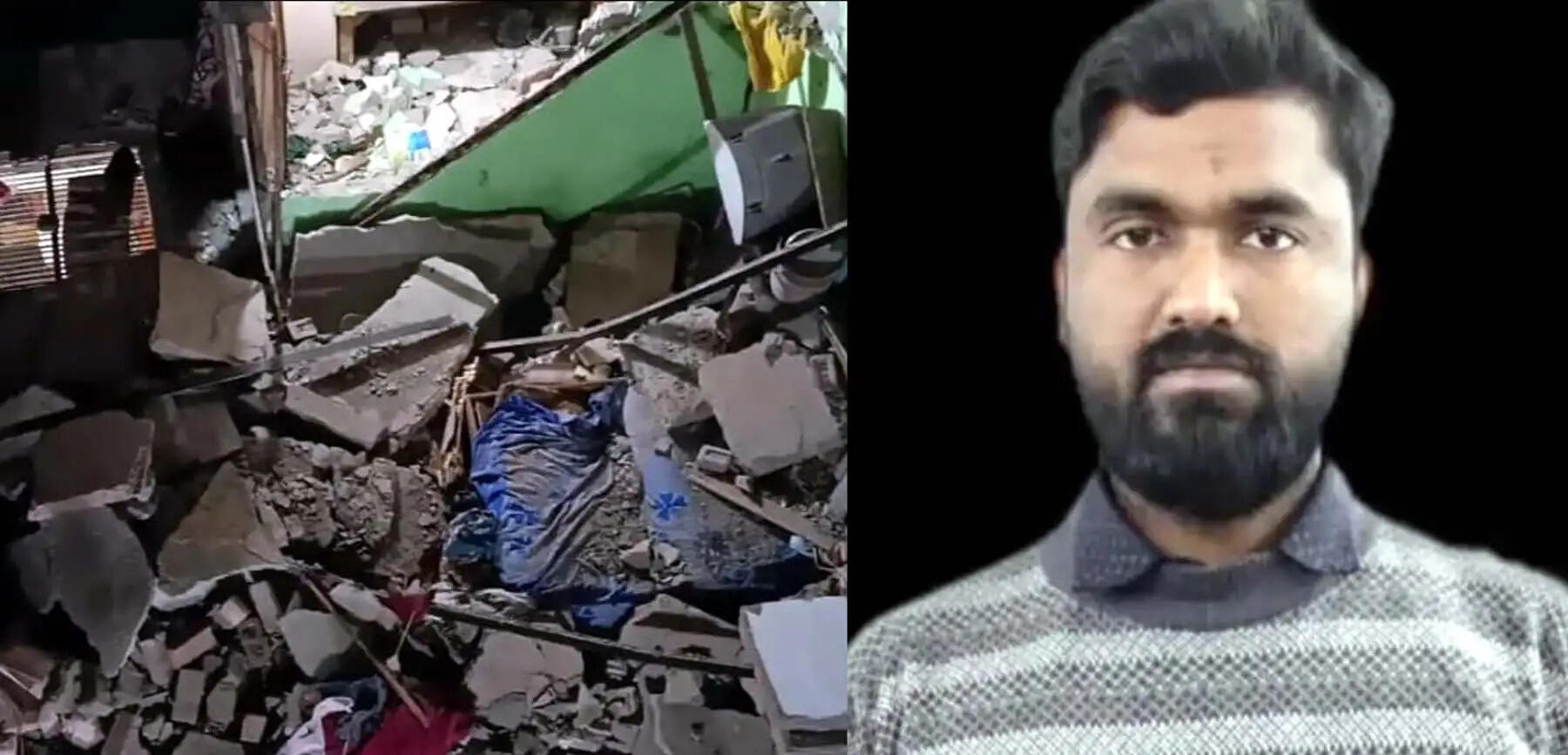 &nbsp;गुरुग्राम के गांव डूंडाहेड़ा में मकान की छत गिरी, एक की मौत व पांच घायल