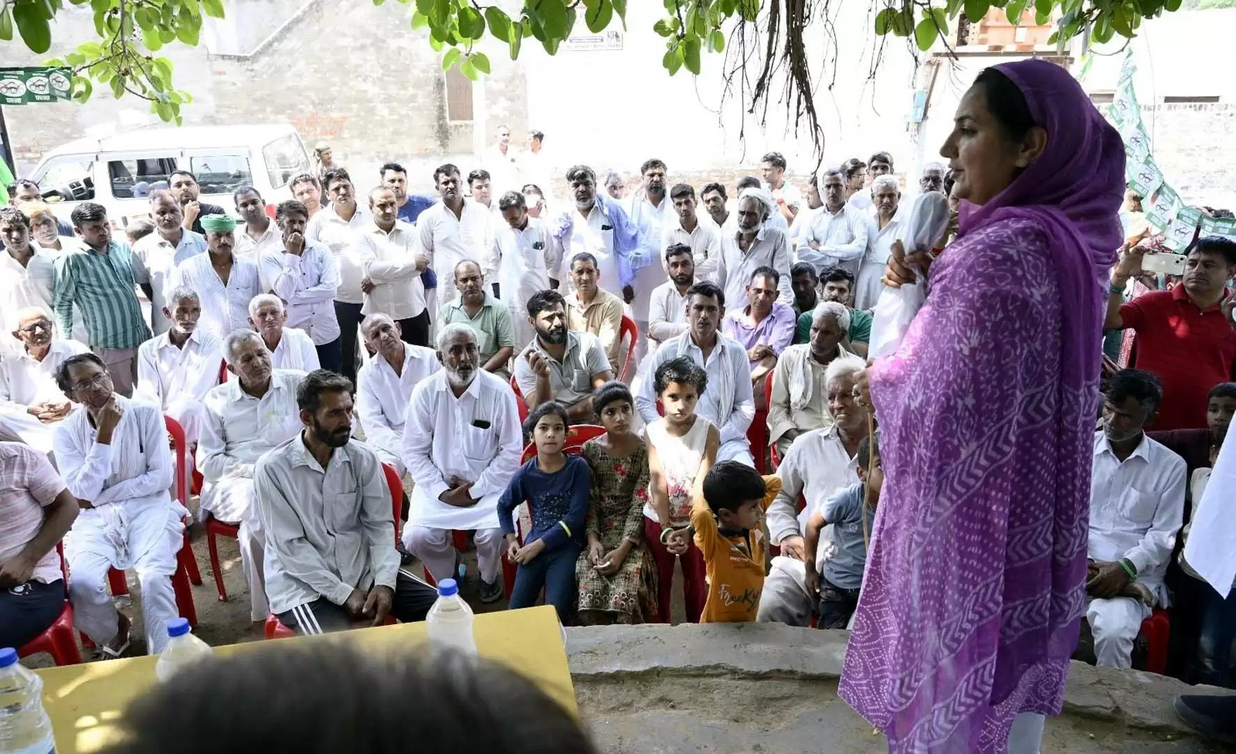  भाजपा की झूठ की दुकान को बंद करने के लिए इनेलो को वोट दें : सुनैना चौटाला 