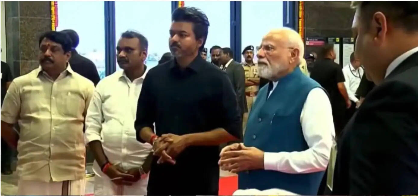 वडापलानी मेट्रो रेल सेवा शुरू, प्रधानमंत्री मोदी और मुख्यमंत्री विजय ने साथ में यात्रा की