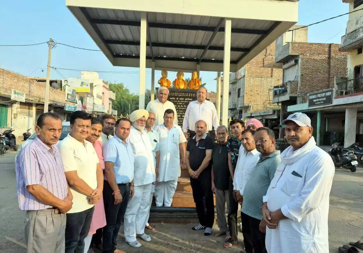 &nbsp;&nbsp;शहीदों को समय-समय पर याद करने से समाज में राष्ट्र भक्ति का संचार होता है: शाम लाल जिंदल&nbsp;