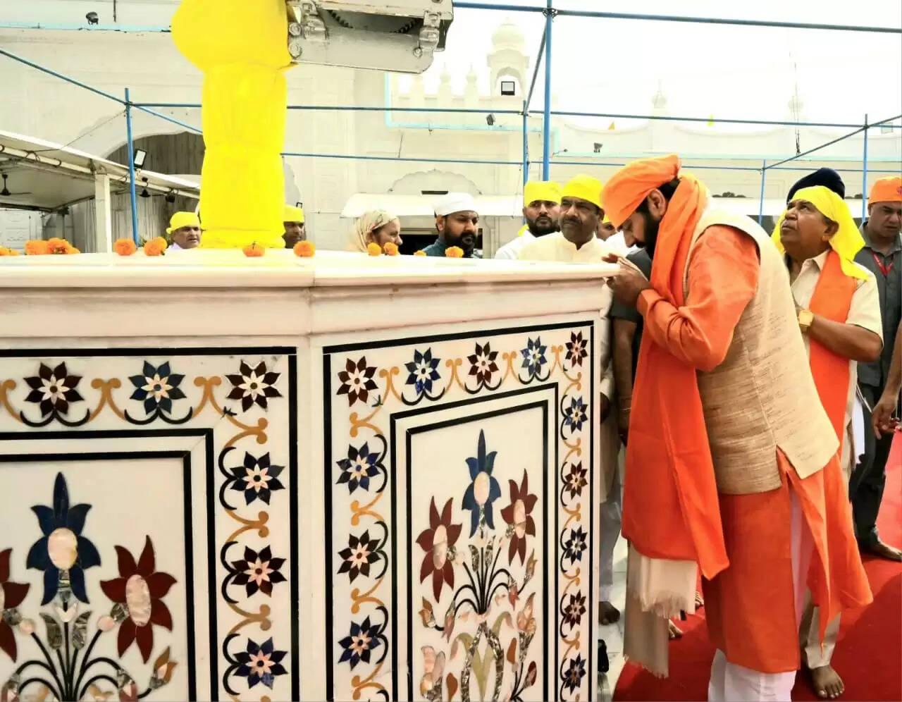 &nbsp;मुख्यमंत्री नायब सैनी ने नाडा साहिब में माथा टेका​​​​​​​