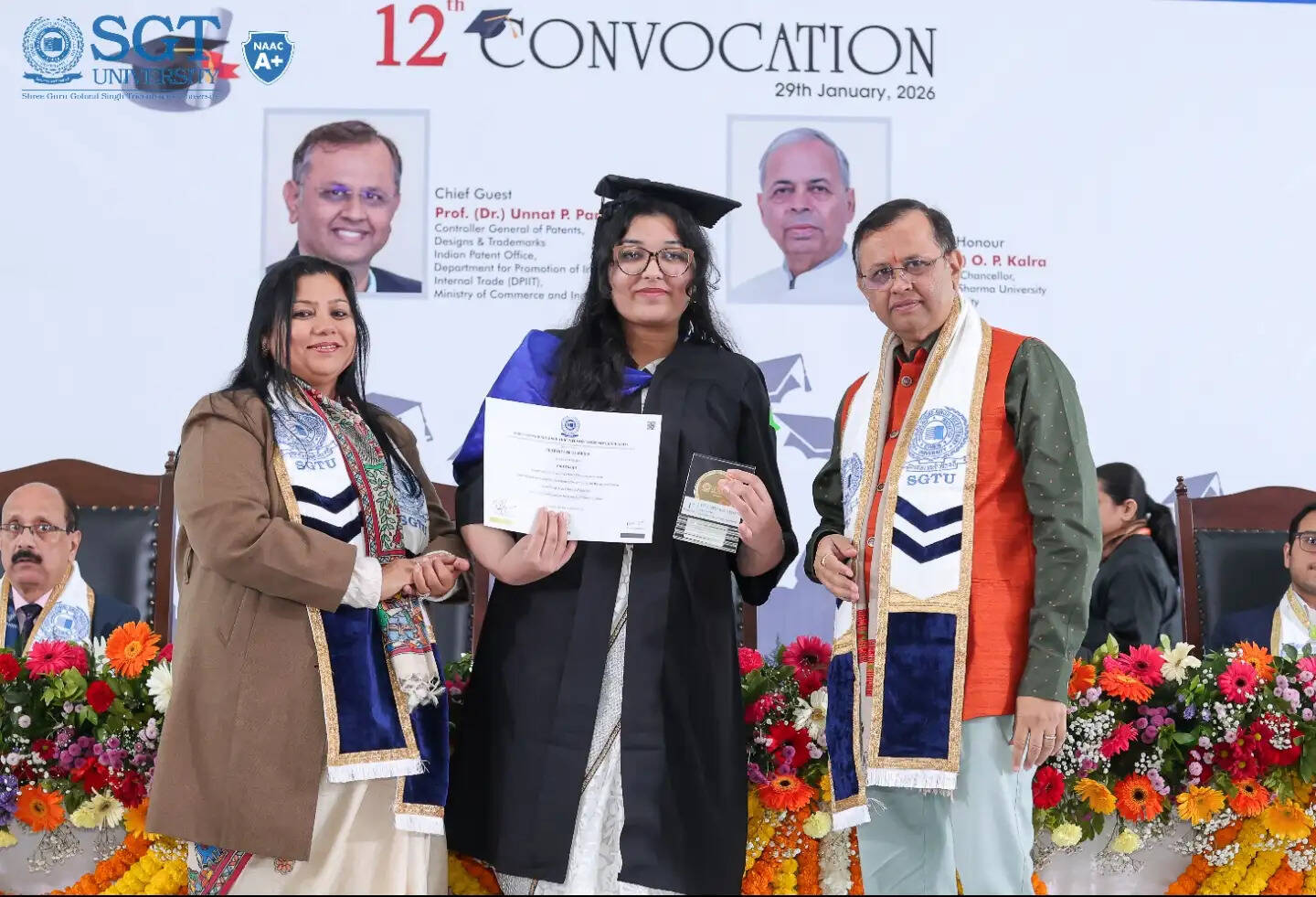 &nbsp;प्रियांशु को सीयूईटी पीजी (अंग्रेजी) में देश में तीसरा स्थान