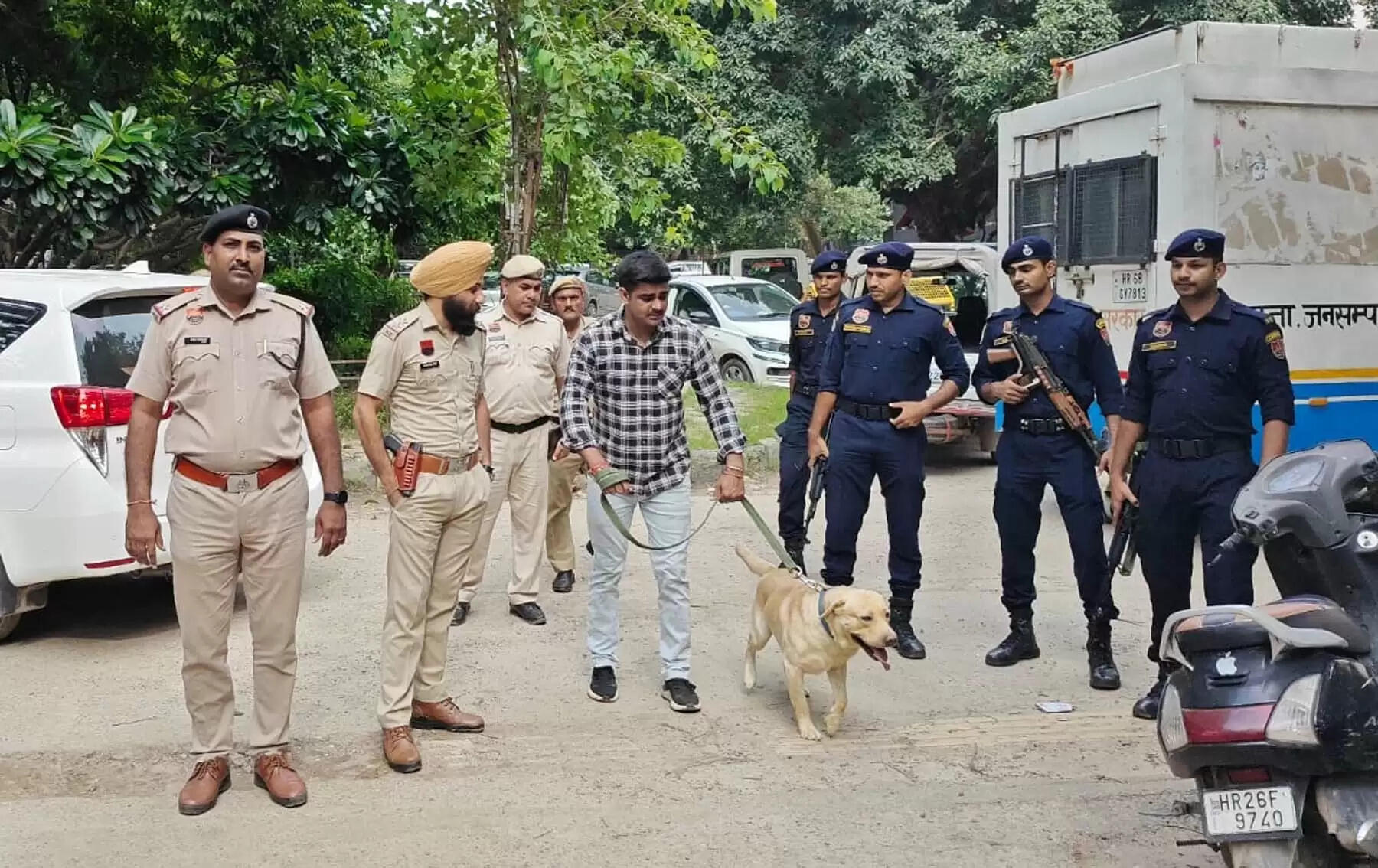 &nbsp;&nbsp;गुरुग्राम कोर्ट व लघु सचिवालय में पुलिस ने किया मॉक ड्रिल ​​​​​​​