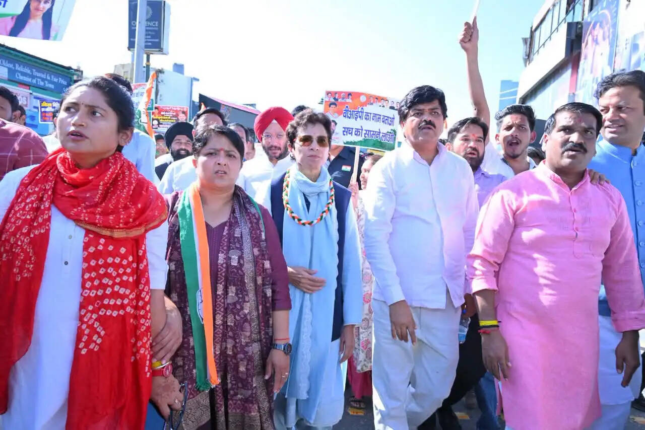 अंकिता भंडारी को न्याय दिलाने के लिए सड़कों पर उतरीं कुमारी सैलजा, भाजपा सरकार पर साधा निशाना
