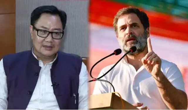 &nbsp;&nbsp;महिला आरक्षण पर रिजिजू का राहुल पर पलटवार, कहा- 2029 में लागू करने के लिए जल्द परिसीमन जरूरी