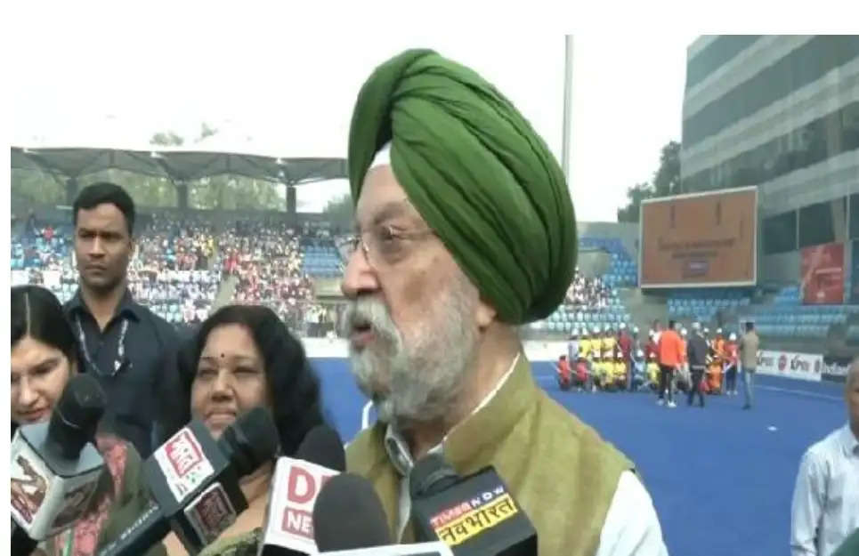  केंद्रीय मंत्री हरदीप सिंह पुरी ने तीसरी हॉकी इंडिया सीनियर महिला अंतर-विभागीय राष्ट्रीय चैम्पियनशिप का किया उद्घाटन