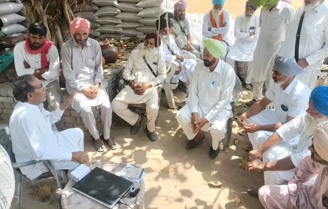 &nbsp;अनाज मंडियां गेहूं से फुल पर किसान की जेब खाली: डॉ केवी सिंह&nbsp;