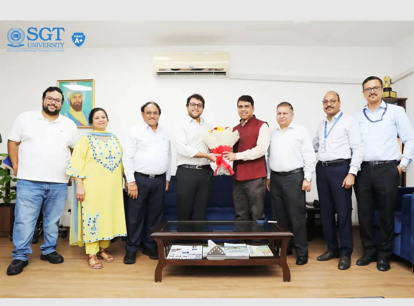 &nbsp;एसजीटी विश्वविद्यालय पहुंचा एचडीएफसी समूह का शीर्ष नेतृत्व