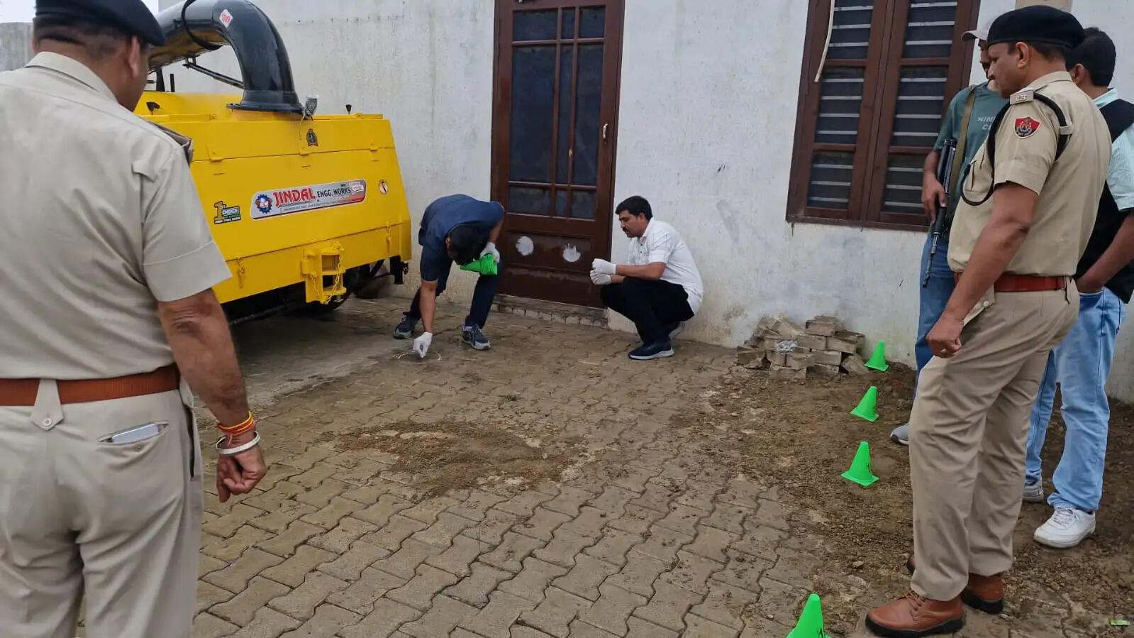 &nbsp;चंडीगढ़ में प्रापर्टी डीलर की हत्यारोपी कैथल में मुठभेड़ के बाद काबू