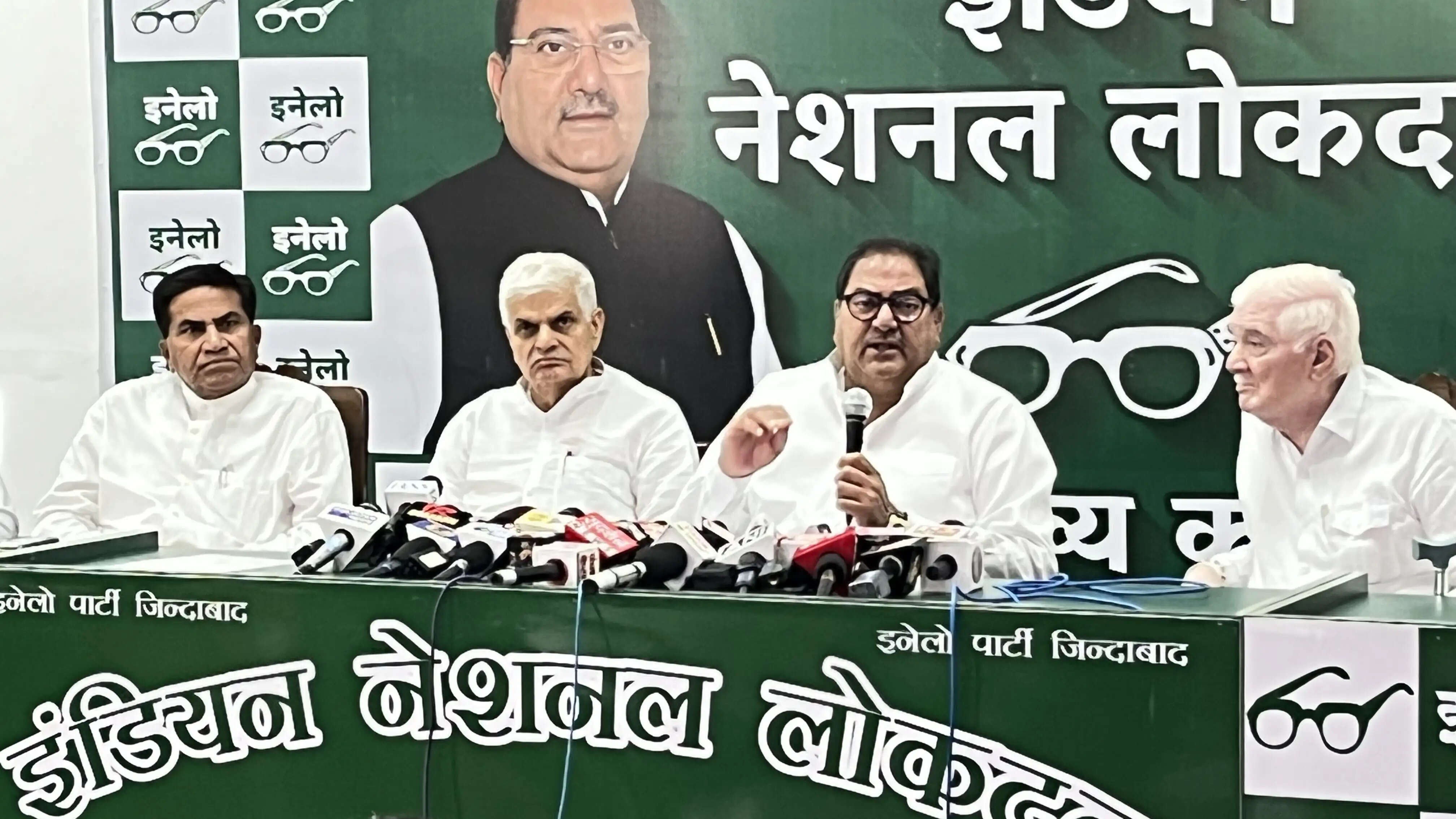 &nbsp;&nbsp;धरना, प्रदर्शन और रैली करने पर रोक लगाना बीजेपी सरकार का तुगलकी फरमान: चौधरी अभय सिंह चौटाला