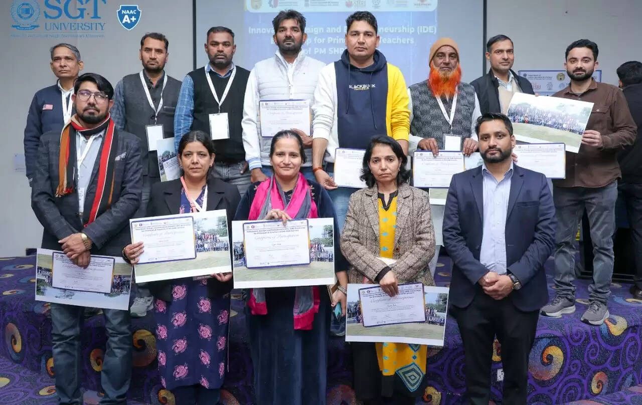 &nbsp;पीएम श्री स्कूलों के 190 प्रधानाचार्यों, शिक्षकों ने&nbsp; लिए नवाचार व उद्यमिता के टिप्स