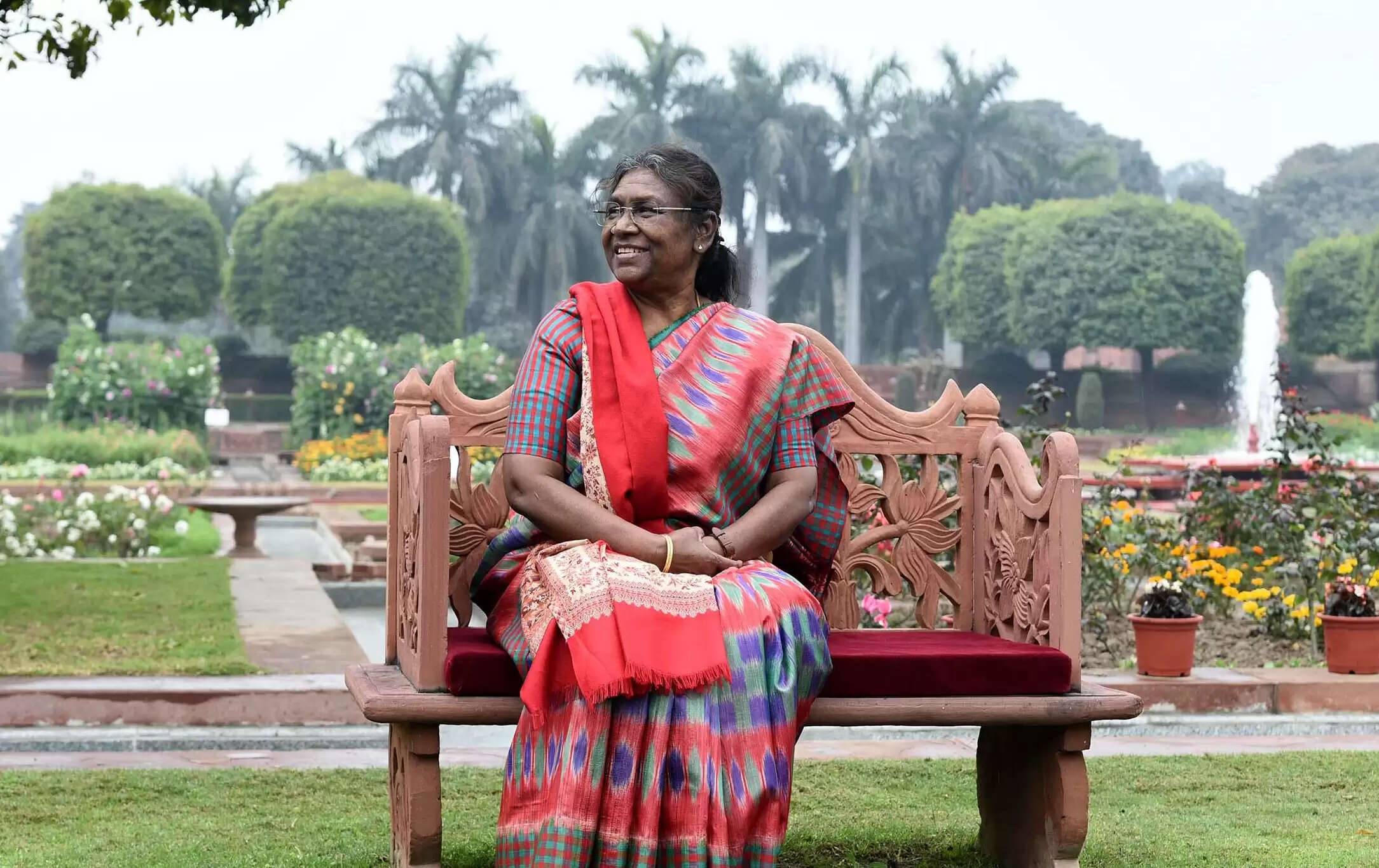 राष्ट्रपति द्रौपदी मुर्मू ने उद्यान उत्सव का उद्घाटन किया