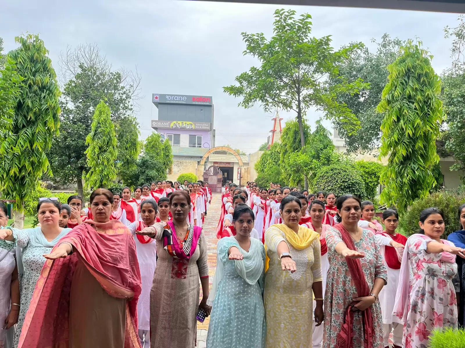 बीएसके महिला कॉलेज में नशा निषेध दिवस के उपलक्ष्य में शपथ ग्रहण