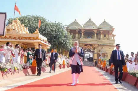 &nbsp;&nbsp;सोमनाथ मंदिर हमारी सभ्यता का अटूट संकल्पः मोदी